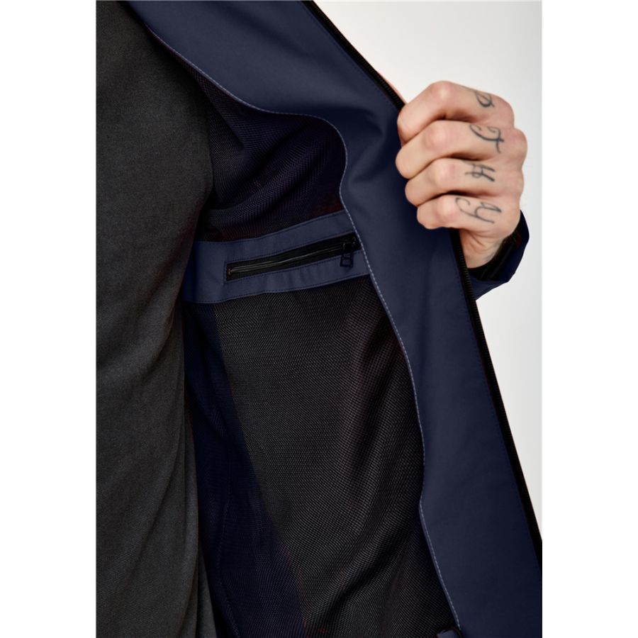 D6879XT Tall Fit Redpoint Len Waterproof Jacket (Navy)