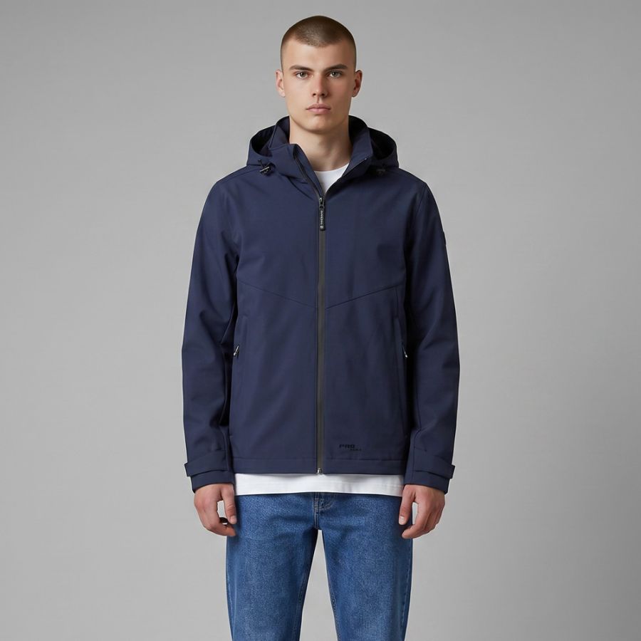 D6879XT Tall Fit Redpoint Len Waterproof Jacket (Navy)