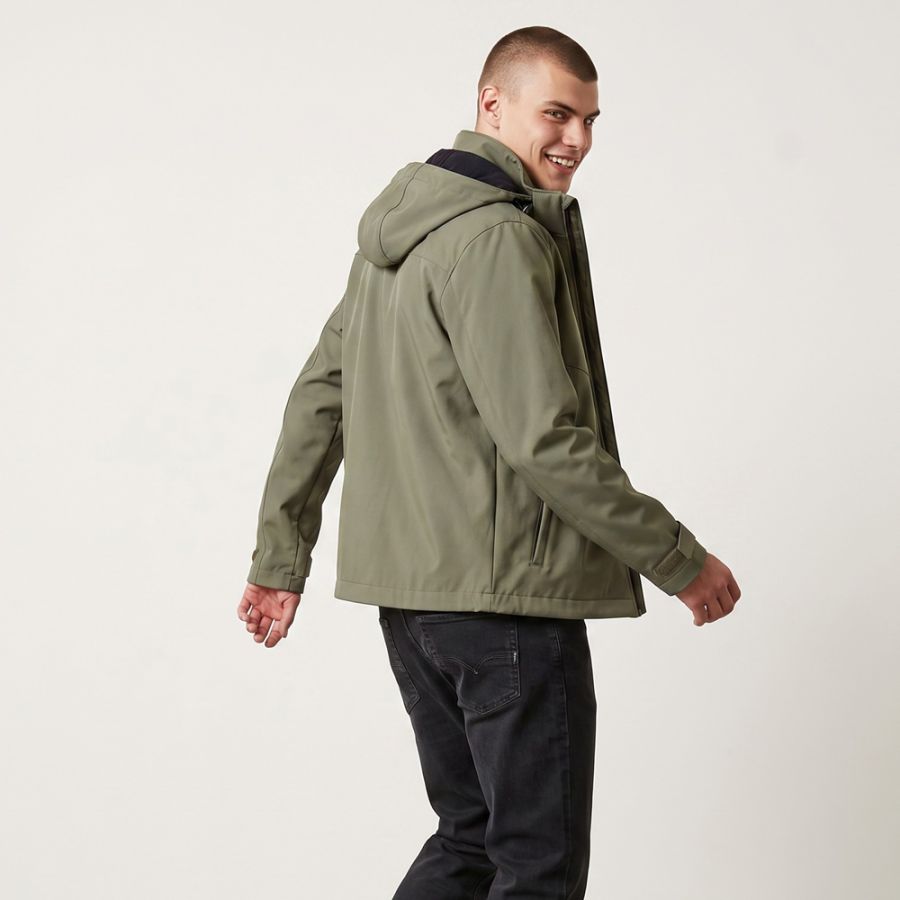 D6879XT Tall Fit Redpoint Len Waterproof Jacket (Olive)