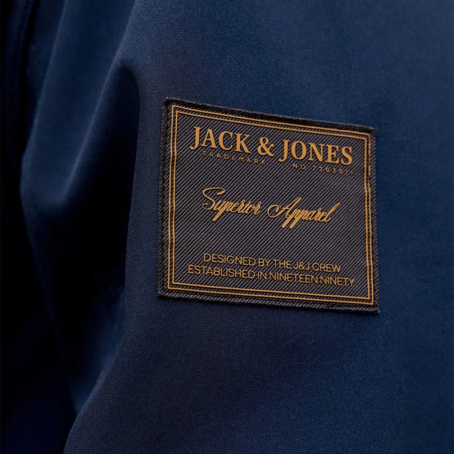 D6880 Jack & Jones Softshell Bomber Jacket (Navy)