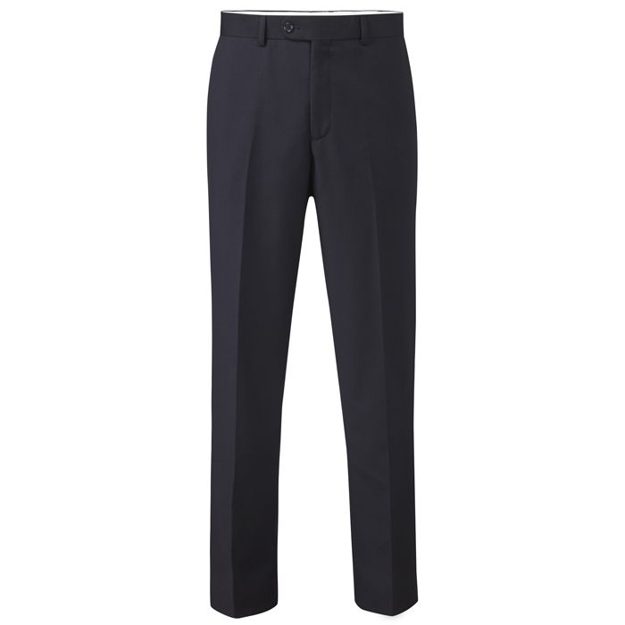 B1049XT Tall Fit San Remo Flat Front Trouser (Navy)