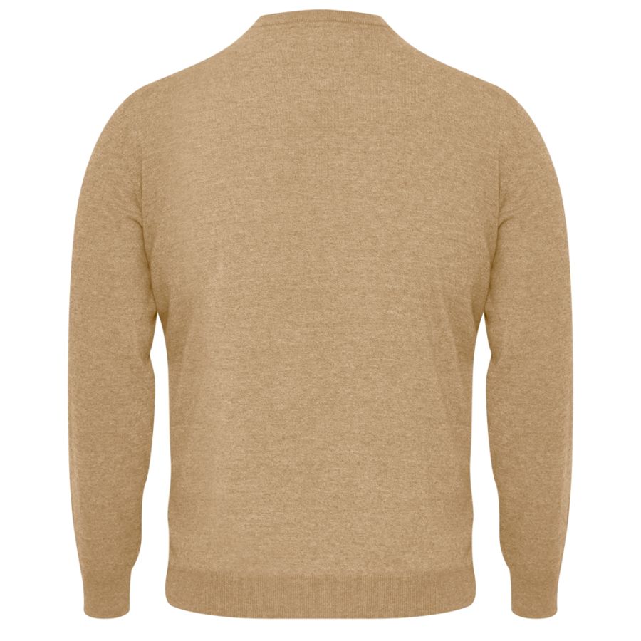 E1058 Blend Crew Neck Jumper (Beige)