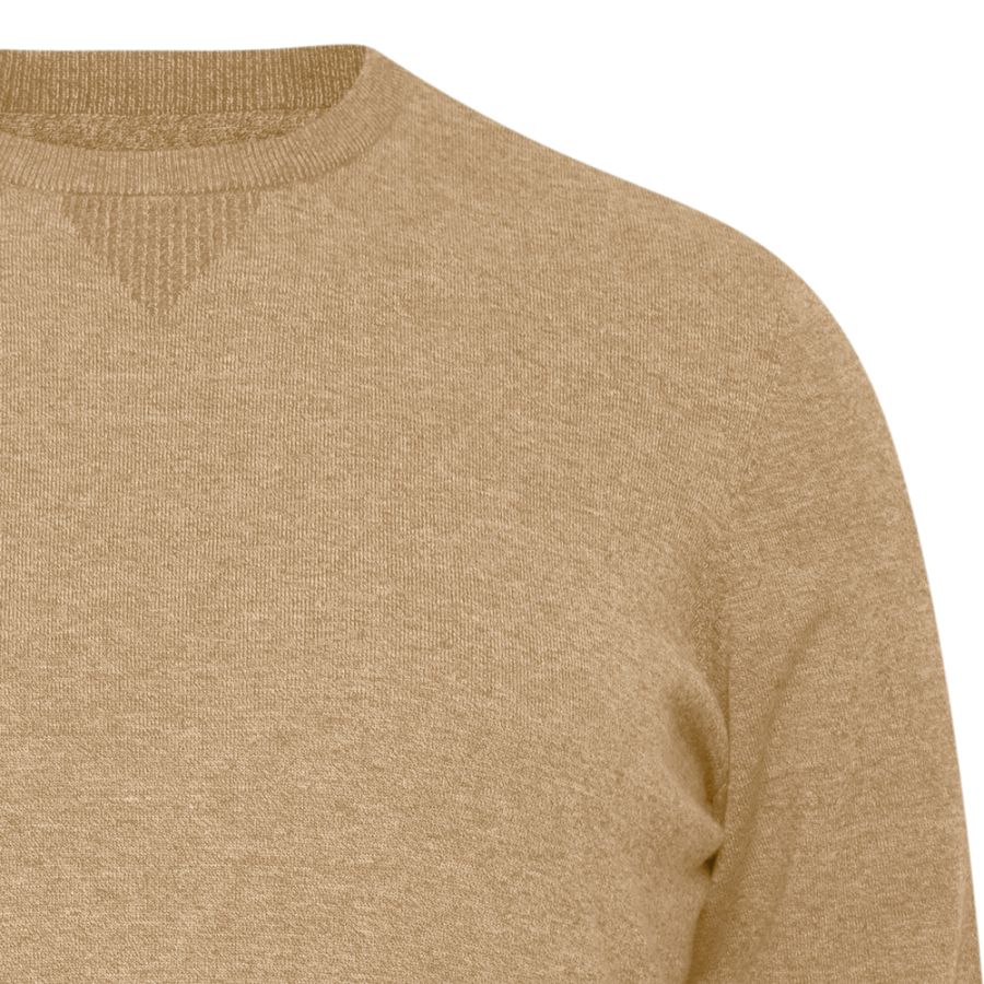 E1058 Blend Crew Neck Jumper (Beige)