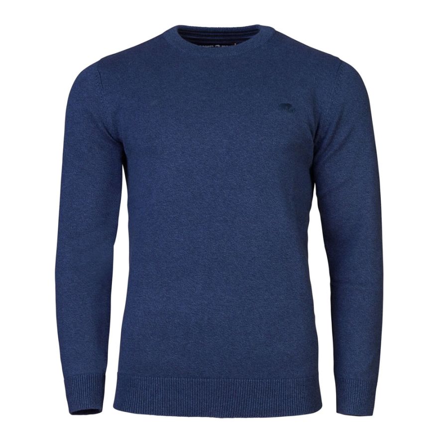 E1074 Raging Bull Classic Crew Neck Jumper (Denim)