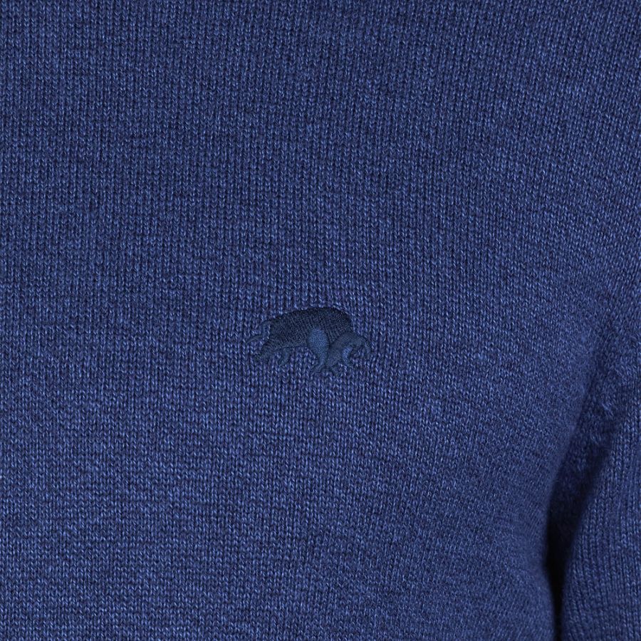 E1074 Raging Bull Classic Crew Neck Jumper (Denim)