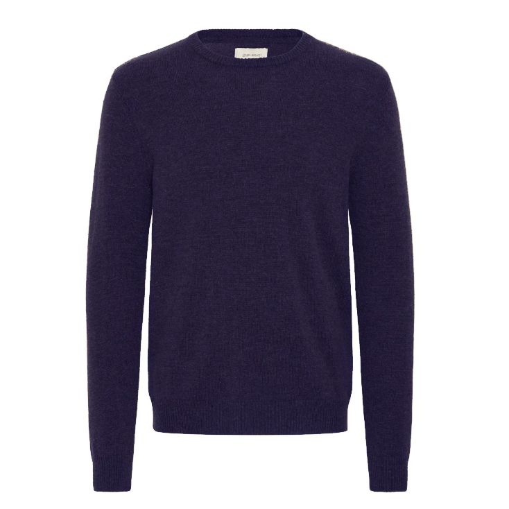E1082 Blend Crew Neck Jumper (Navy)