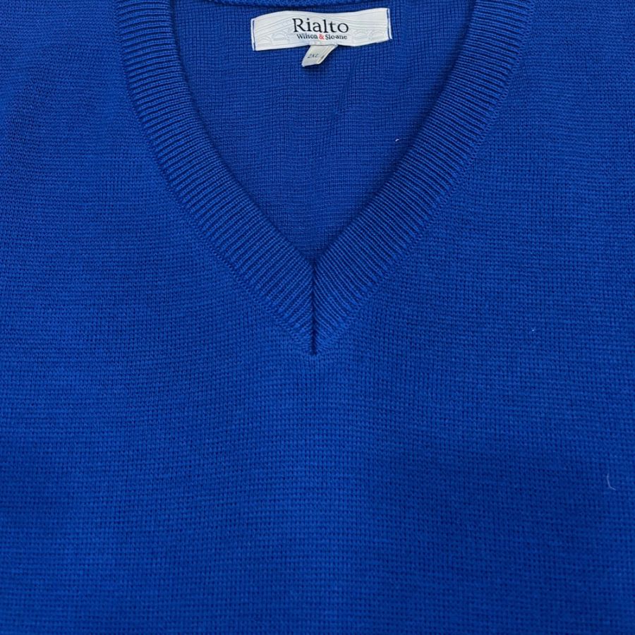 E1107 Rialto V-Neck Jumper (Ink)