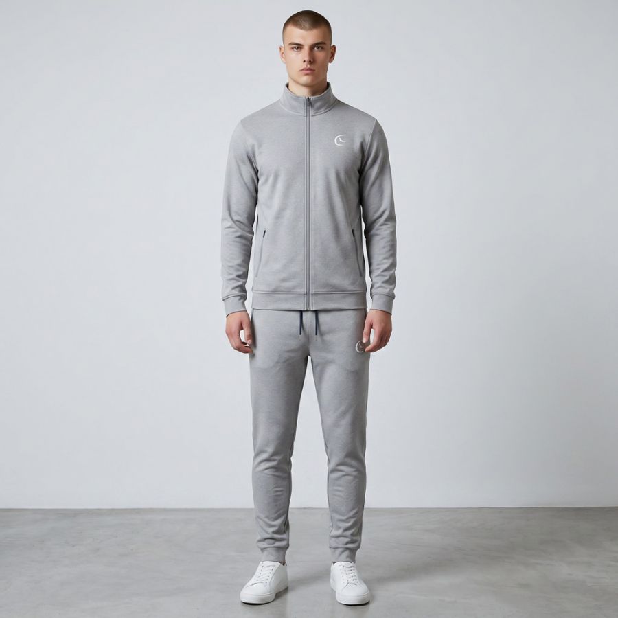 F1589XT Tall Fit Evroy Tracksuit (Grey)