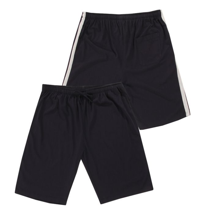 F1217 Lightweight Lounge Short (Black)