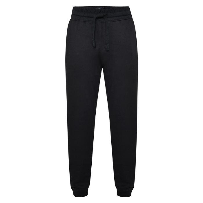 F1323 John Banks Regular Fit Cuff Joggers (Black)