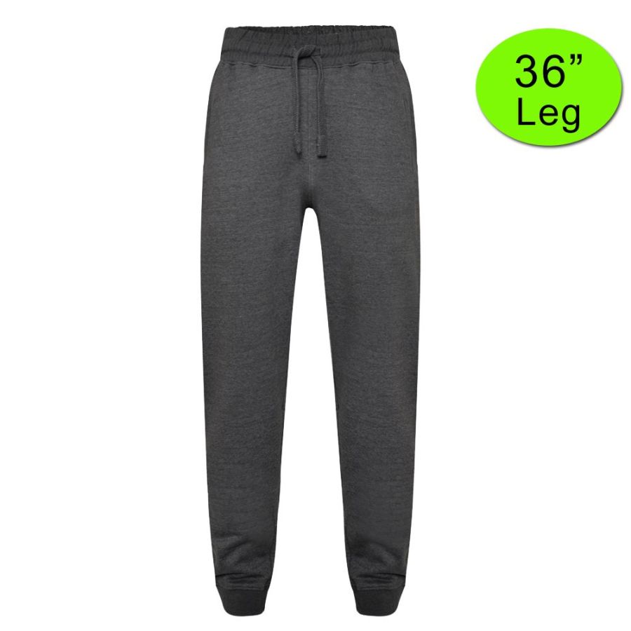 F1323XT John Banks Tall Regular Fit Joggers (Charcoal) (36" Leg)