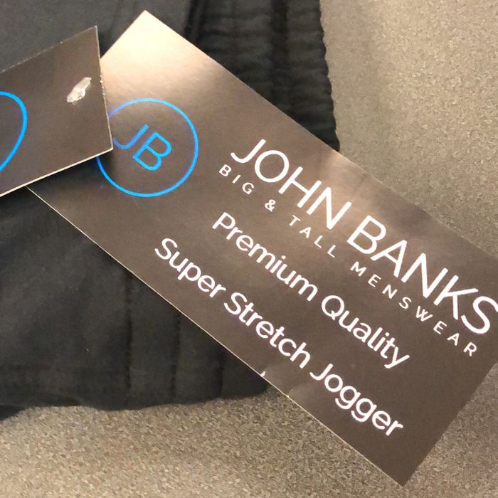 F1358 John Banks Premium Open Bottom Jogger