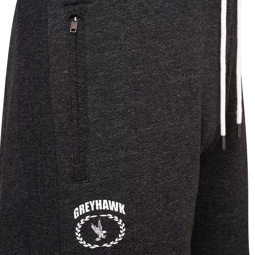F1395 Grey Hawk Jersey Shorts (Charcoal)