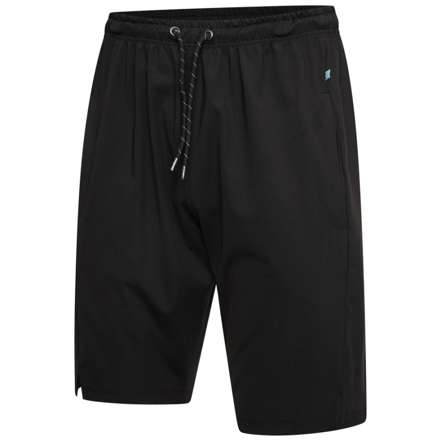 F1495 Kam Active Performance Stretch Shorts (Black)