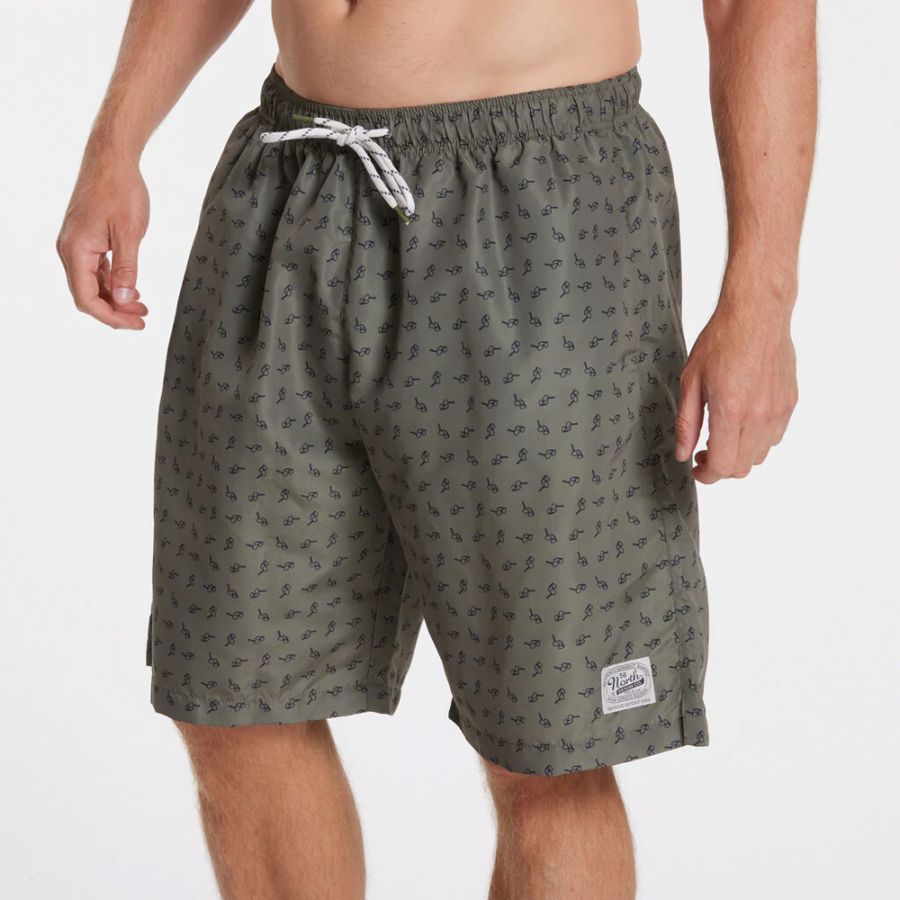 F1498XT Tall Fit North 56.4 Printed Swim Shorts