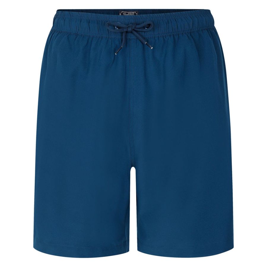 F1501 Ed Baxter Plain Stretch Swim Shorts (Teal)