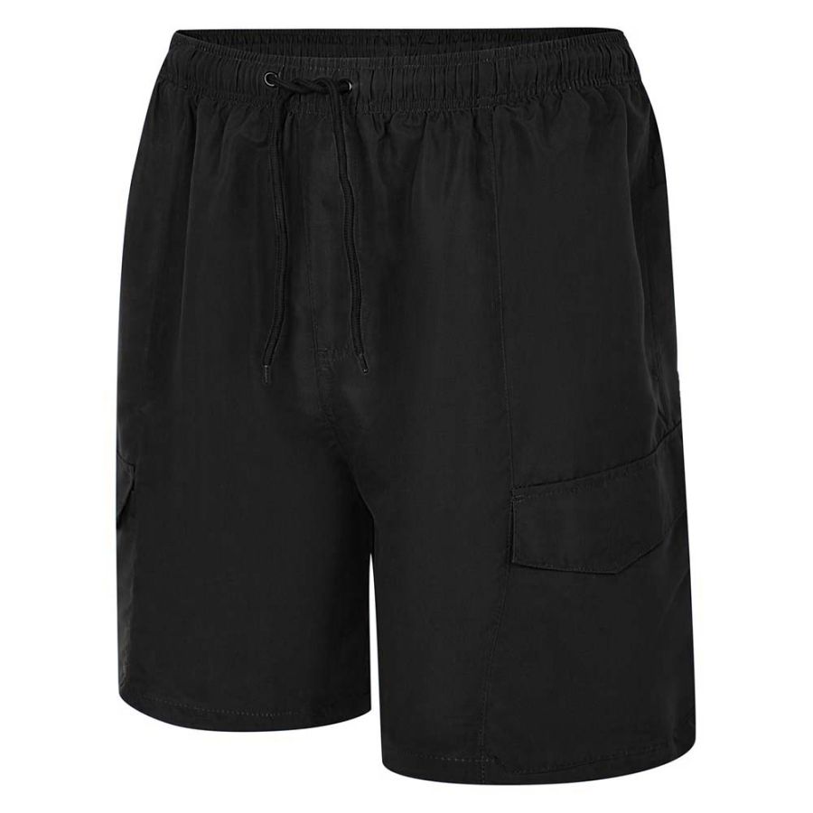 F1506 Espionage Cargo Swim Shorts (Black)