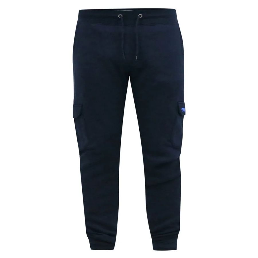 F1510 D555 Cargo Pocket Cuff Joggers (Navy)