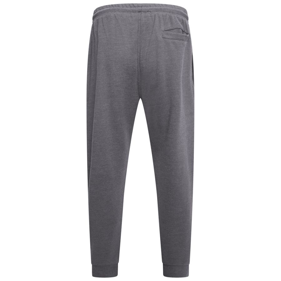 F1522 Kam Textured Interlock Cuff Joggers (Charcoal)