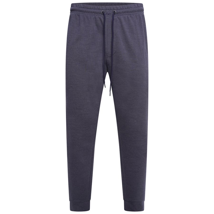 F1522 Kam Textured Interlock Cuff Joggers (Indigo)