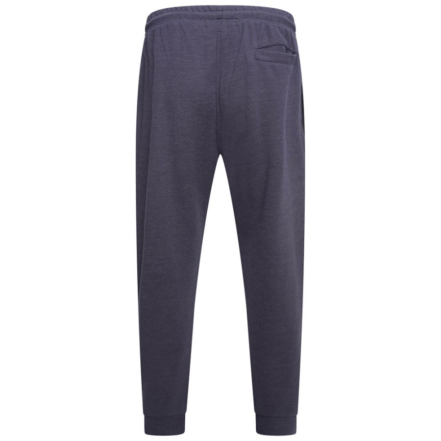 F1522 Kam Textured Interlock Cuff Joggers (Indigo)