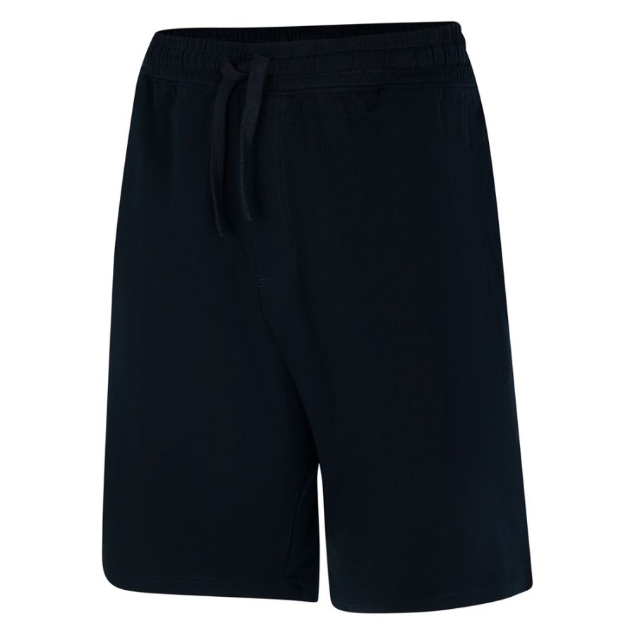 F1539 Espionage Elastic Waist Jog Shorts (Navy)