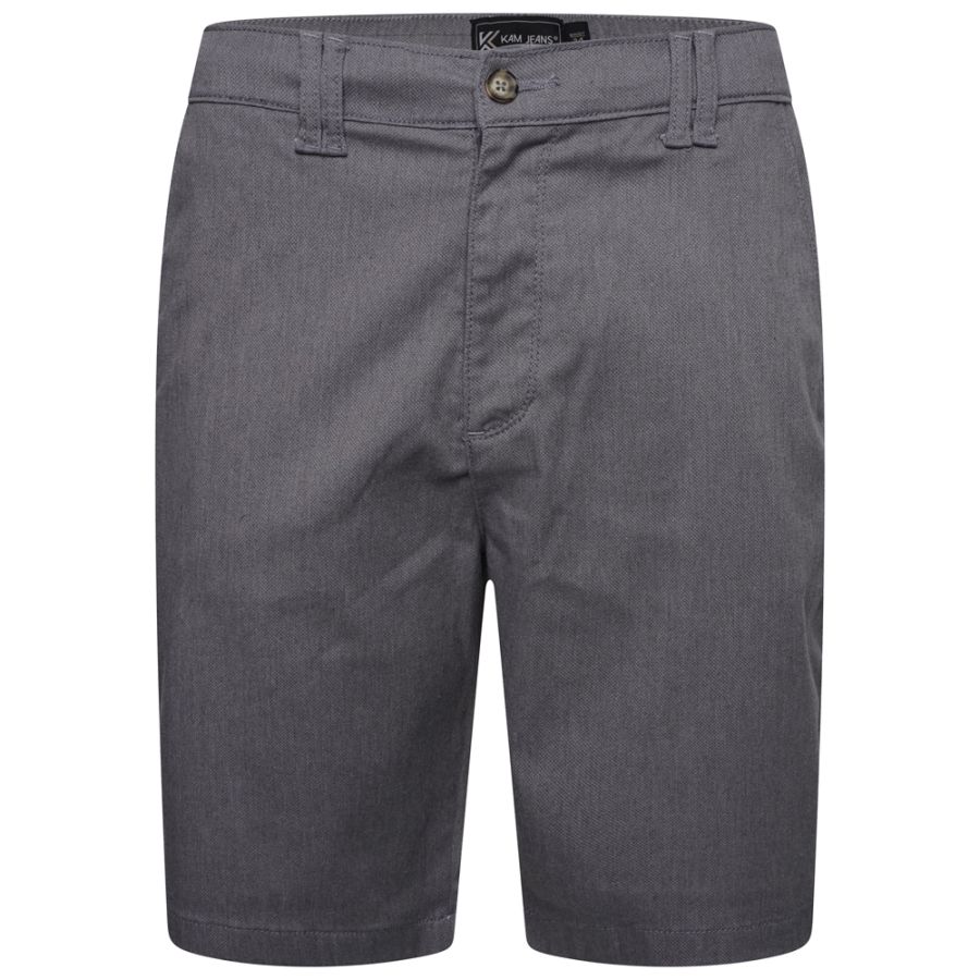F1540 Kam Dobby Weave Smart Stretch Shorts (Grey)