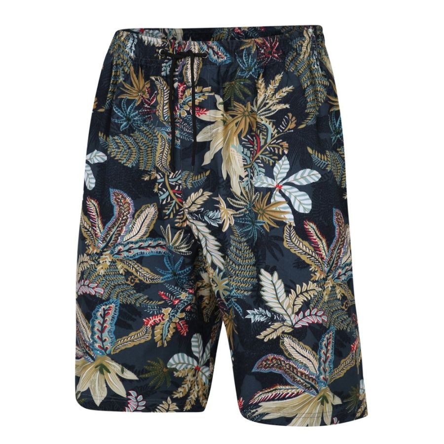 F1543 Espionage Floral Print Shorts