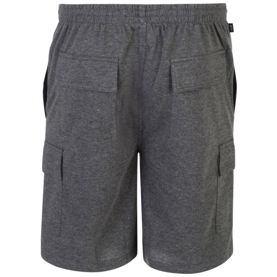 F1544 Kam Jersey Cargo Shorts 10XL/12XL (Charcoal)