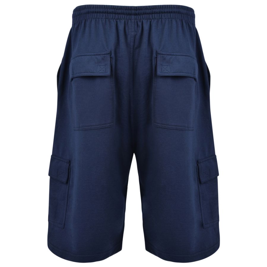F1544 Kam Jersey Cargo Shorts 10XL/12XL (Navy)