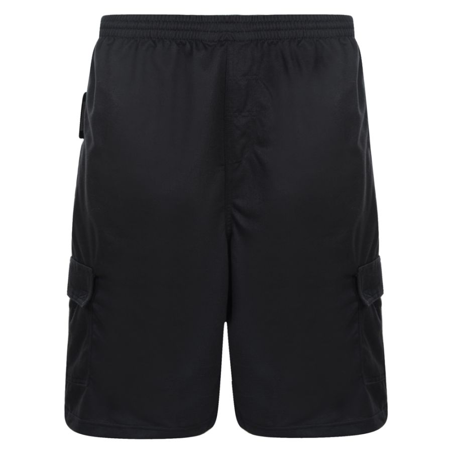 F1544 Kam Jersey Cargo Shorts 10XL/12XL (Black)