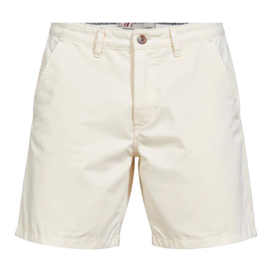 F1545XT Tall Fit Mish Mash Stretch Chino Shorts (Ecru)