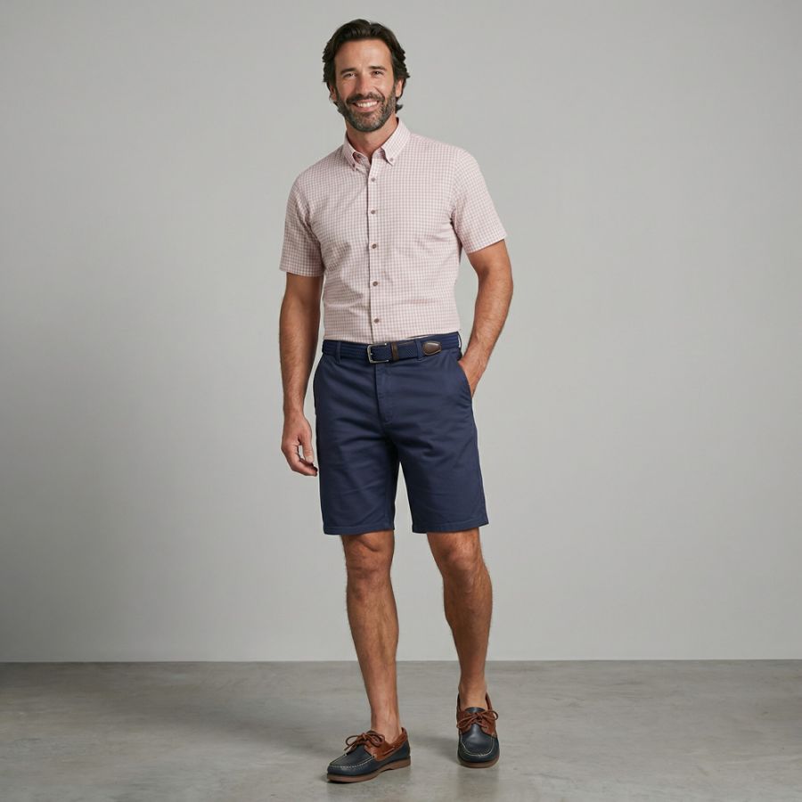 F1561 DG's Drifter Driscoll Chino Shorts (Navy)