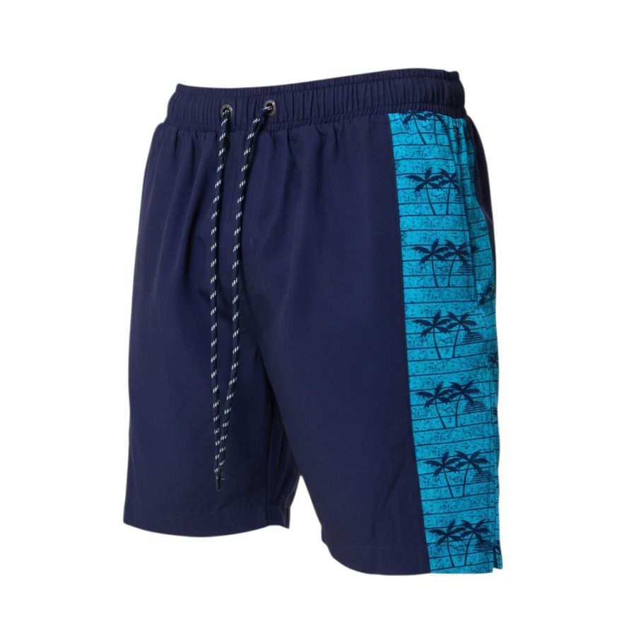 F1562 Kam Palm Print Swim Shorts