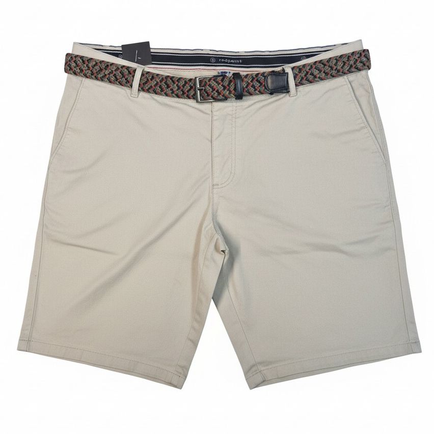 F1573 Redpoint Surrey Stretch Chino Shorts (Beige)
