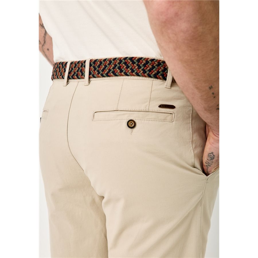 F1573 Redpoint Surrey Stretch Chino Shorts (Beige)