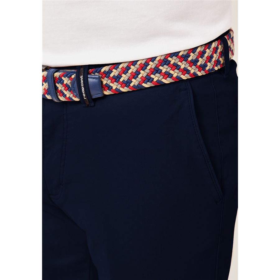 F1573 Redpoint Surrey Stretch Chino Shorts (Navy)