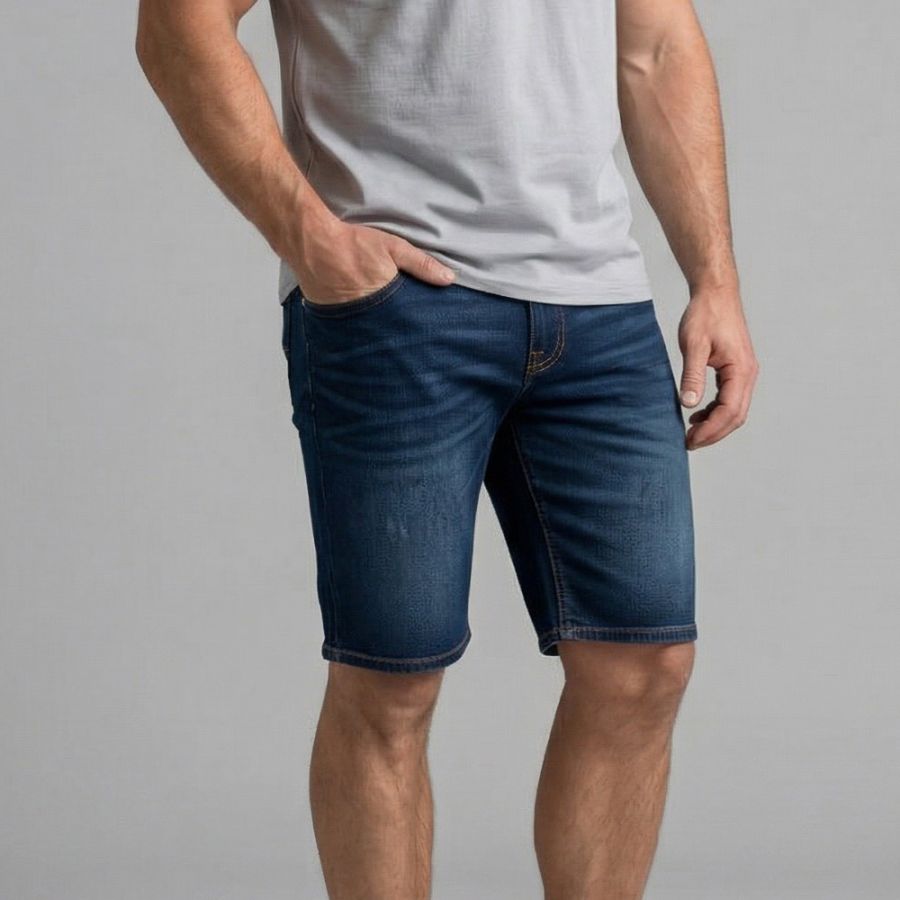F1575 Redpoint Sherbrooke Stretch Denim Shorts