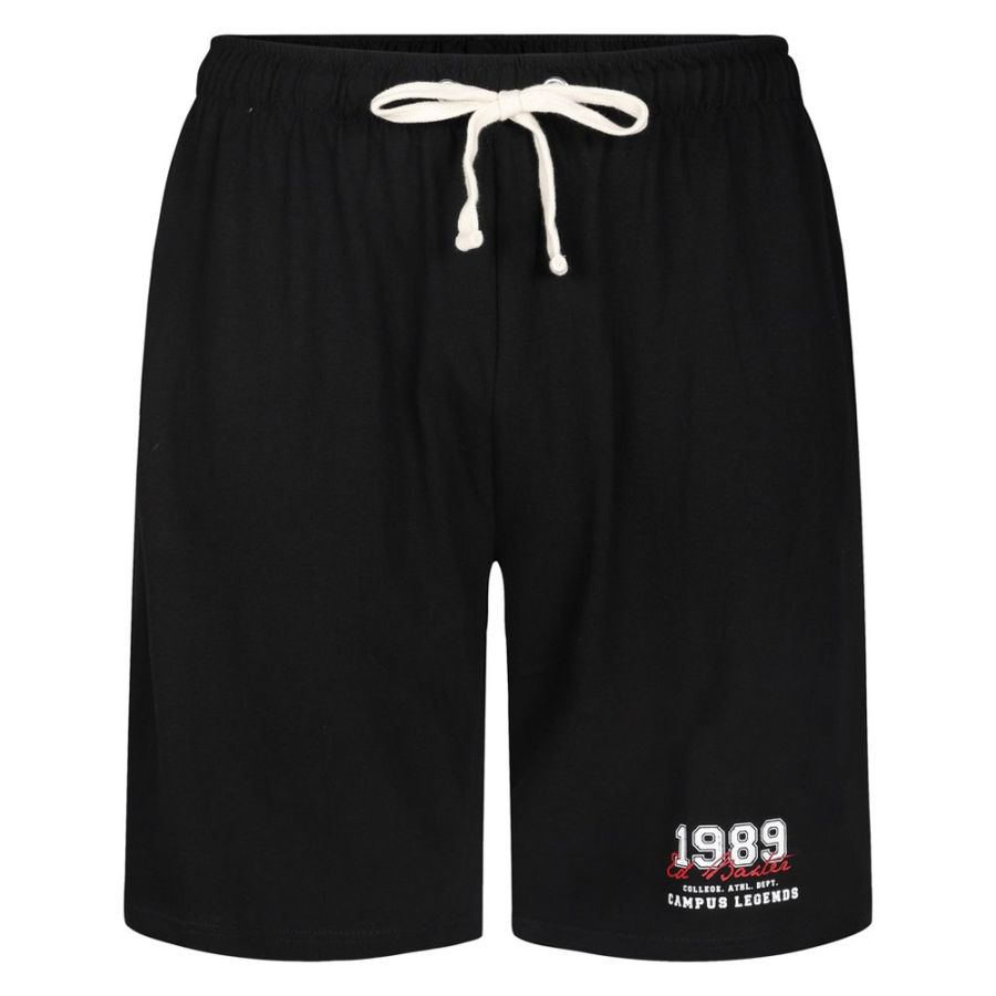 F1581 Ed Baxter Lightweight Varsity Shorts (Black)