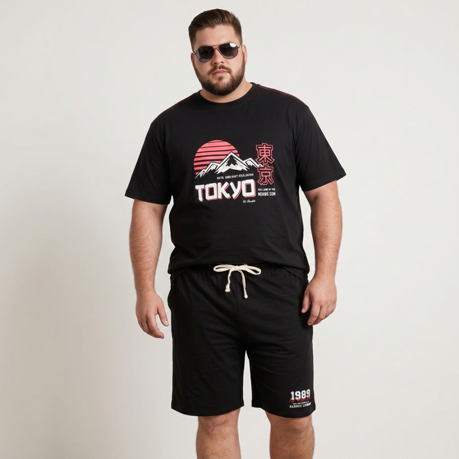 A12065 Ed Baxter Tokyo Printed T Shirt