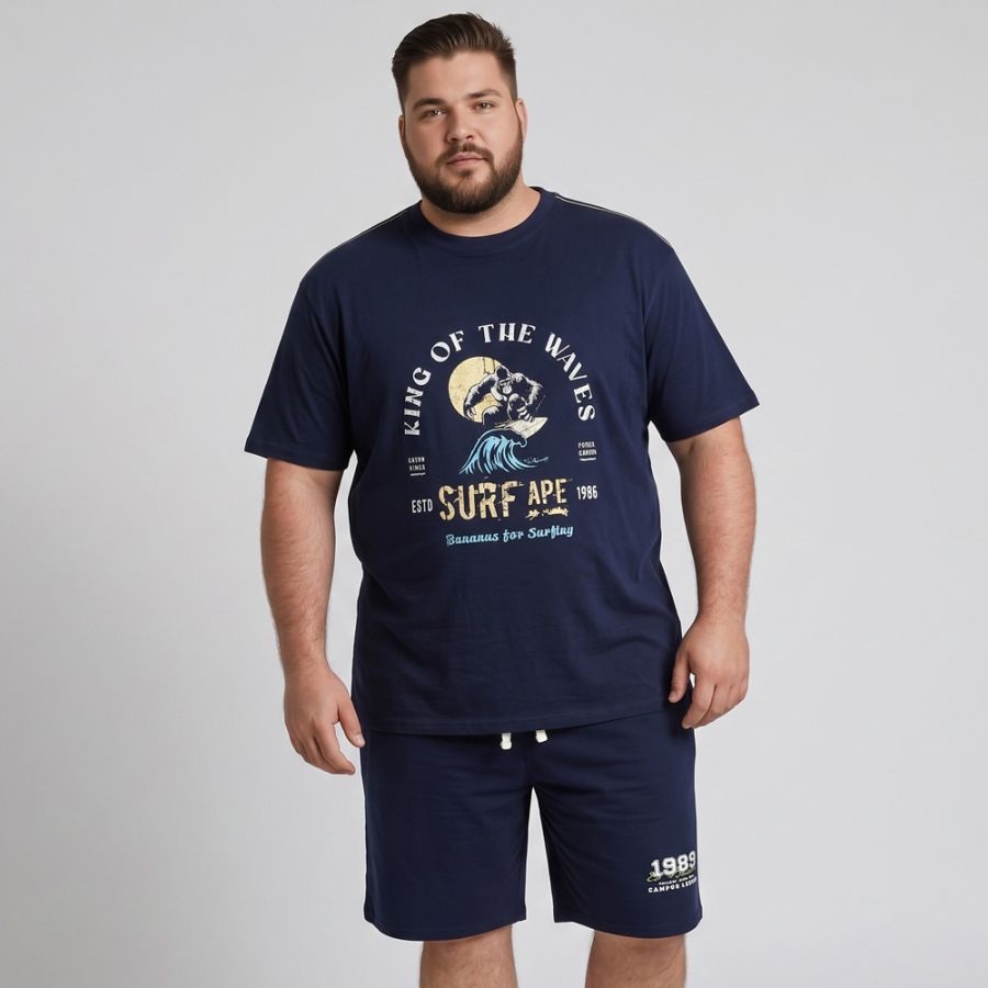 F1581 Ed Baxter Lightweight Varsity Shorts (Navy)