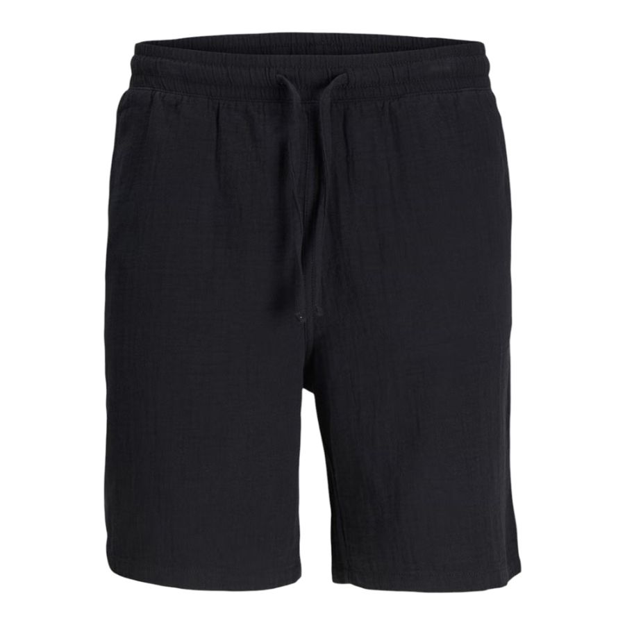 F1582 Jack & Jones Relaxed Fit Casual Shorts (Black)