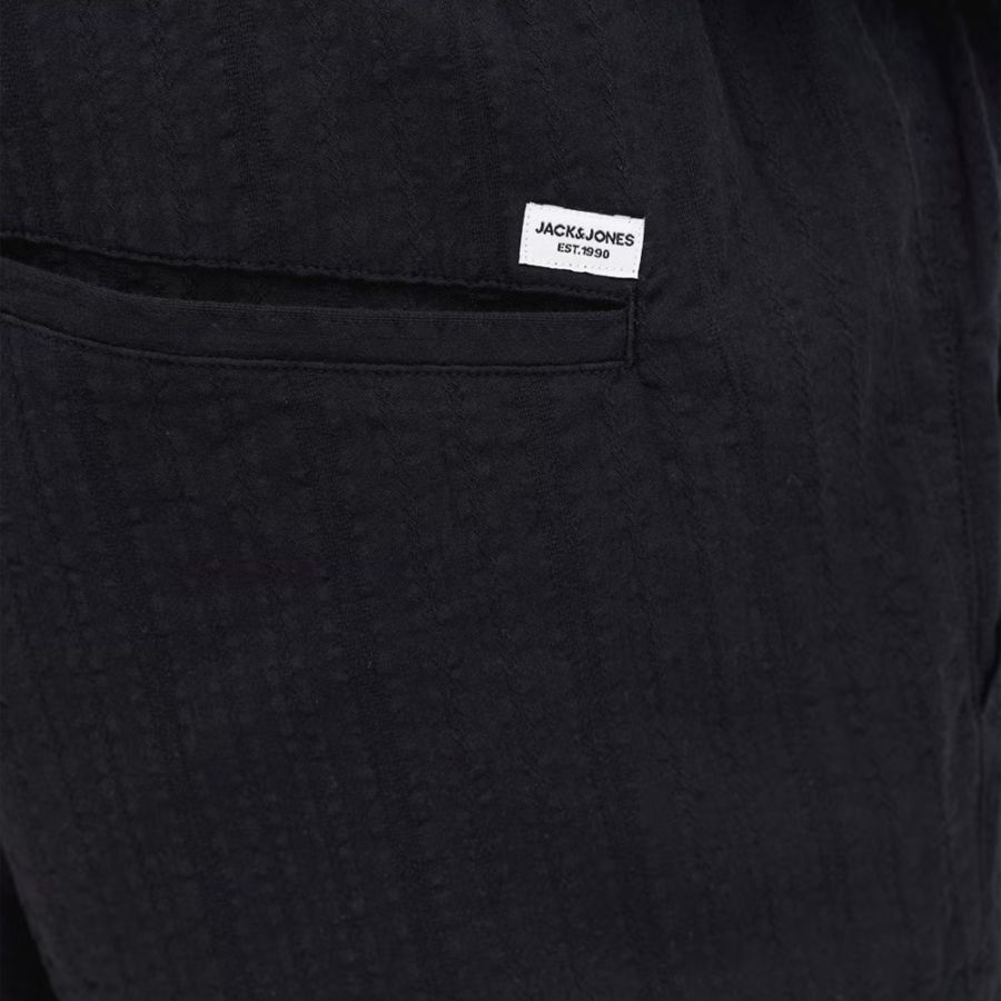 F1582 Jack & Jones Relaxed Fit Casual Shorts (Black)