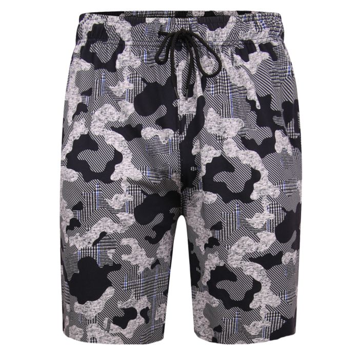 G1095 John Banks Twin Pack Camo/Plain Lounge Shorts