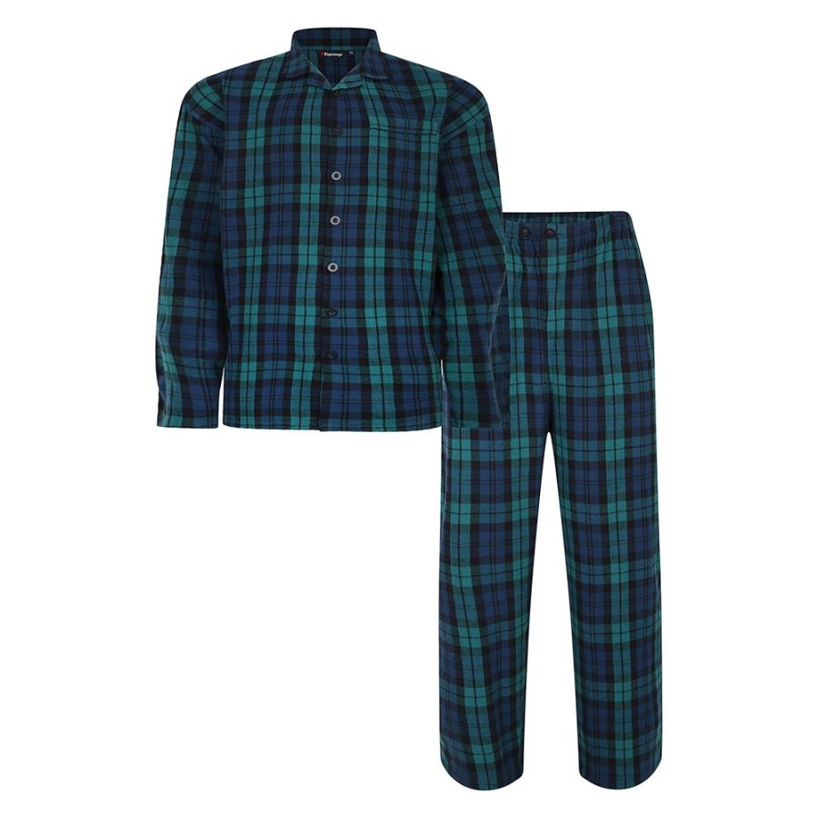 G1144 Espionage Brushed Check Pyjamas
