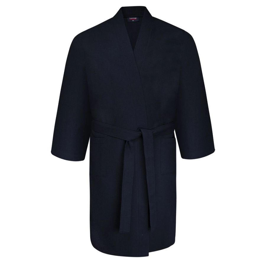 G1145 Espionage Waffle Knit Kimono Gown