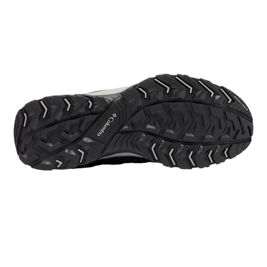 H1729 Columbia Crestwood Waterproof Walking Shoe (Black)