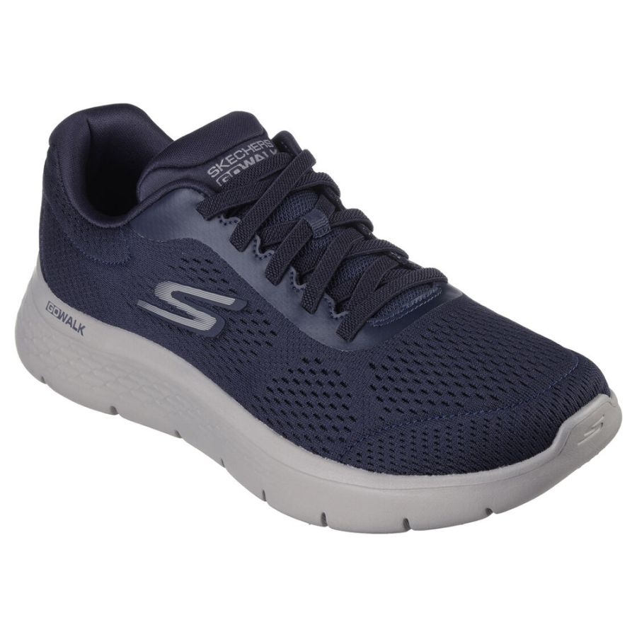 H1796 Skechers GoWalk Remark Trainers (Navy/Grey)