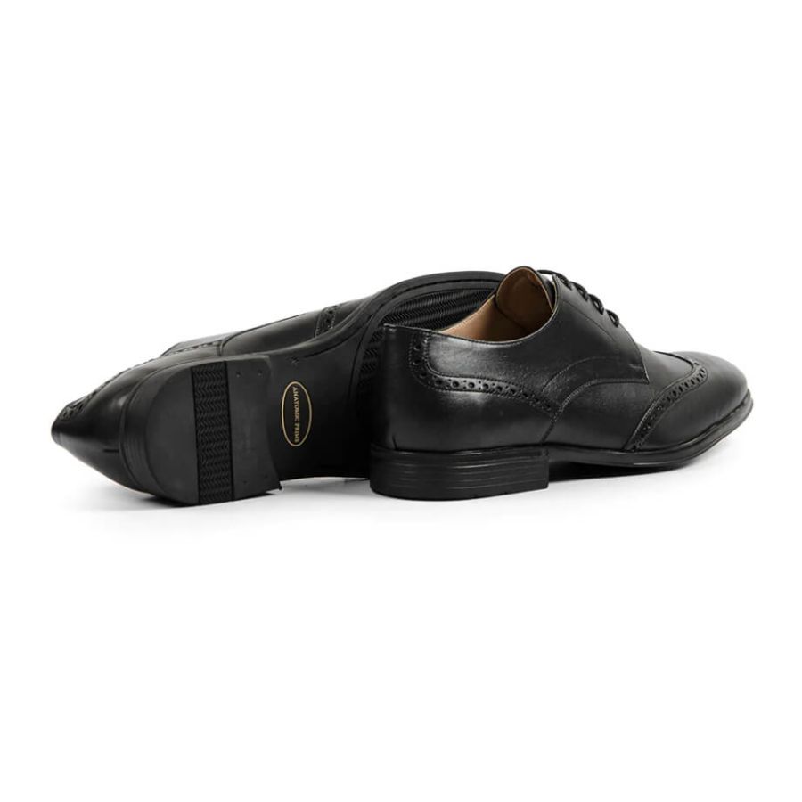 H1798 Anatomic Smart Fabricio Lace Up Shoes (Black)