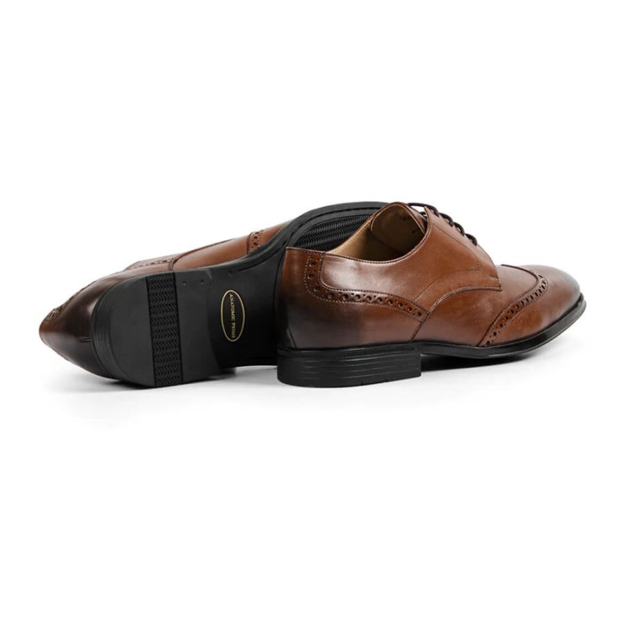 H1798 Anatomic Smart Fabricio Lace Up Shoes (Chocolate)